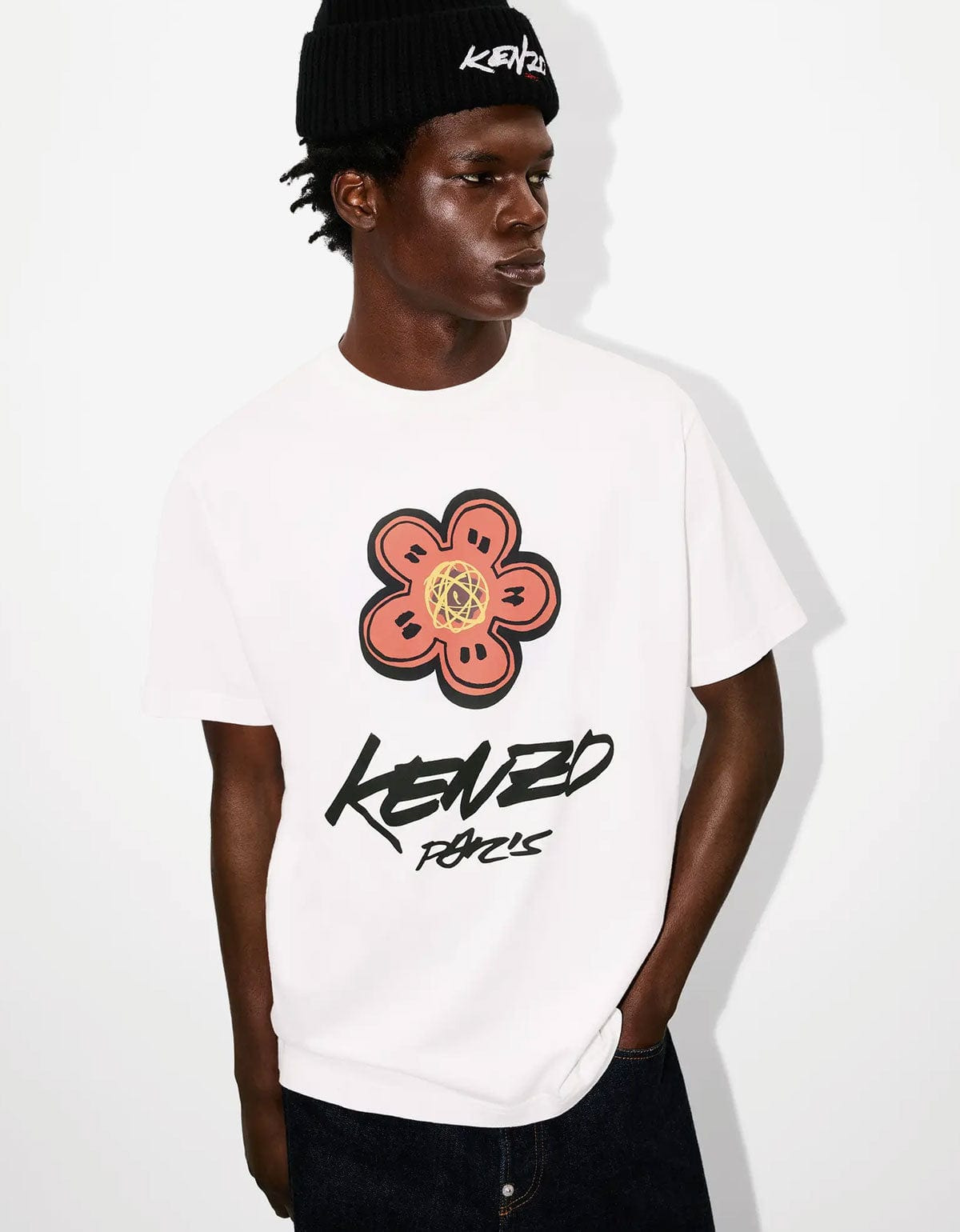 Kenzo x Futura 2000 White Boke Flower Logo T-Shirt - 7