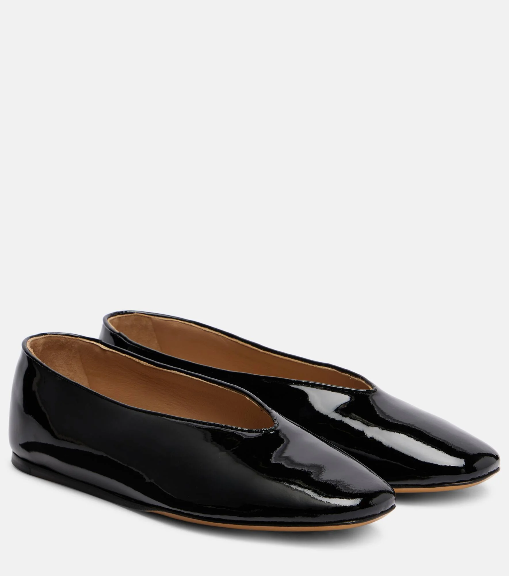 Regency patent leather ballet flats - 1