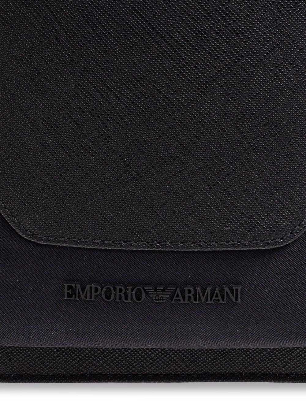 logo messenger bag - 5