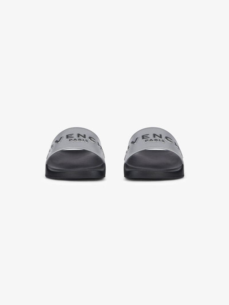 Givenchy GIVENCHY PARIS SANDALS IN METALIZED RUBBER outlook