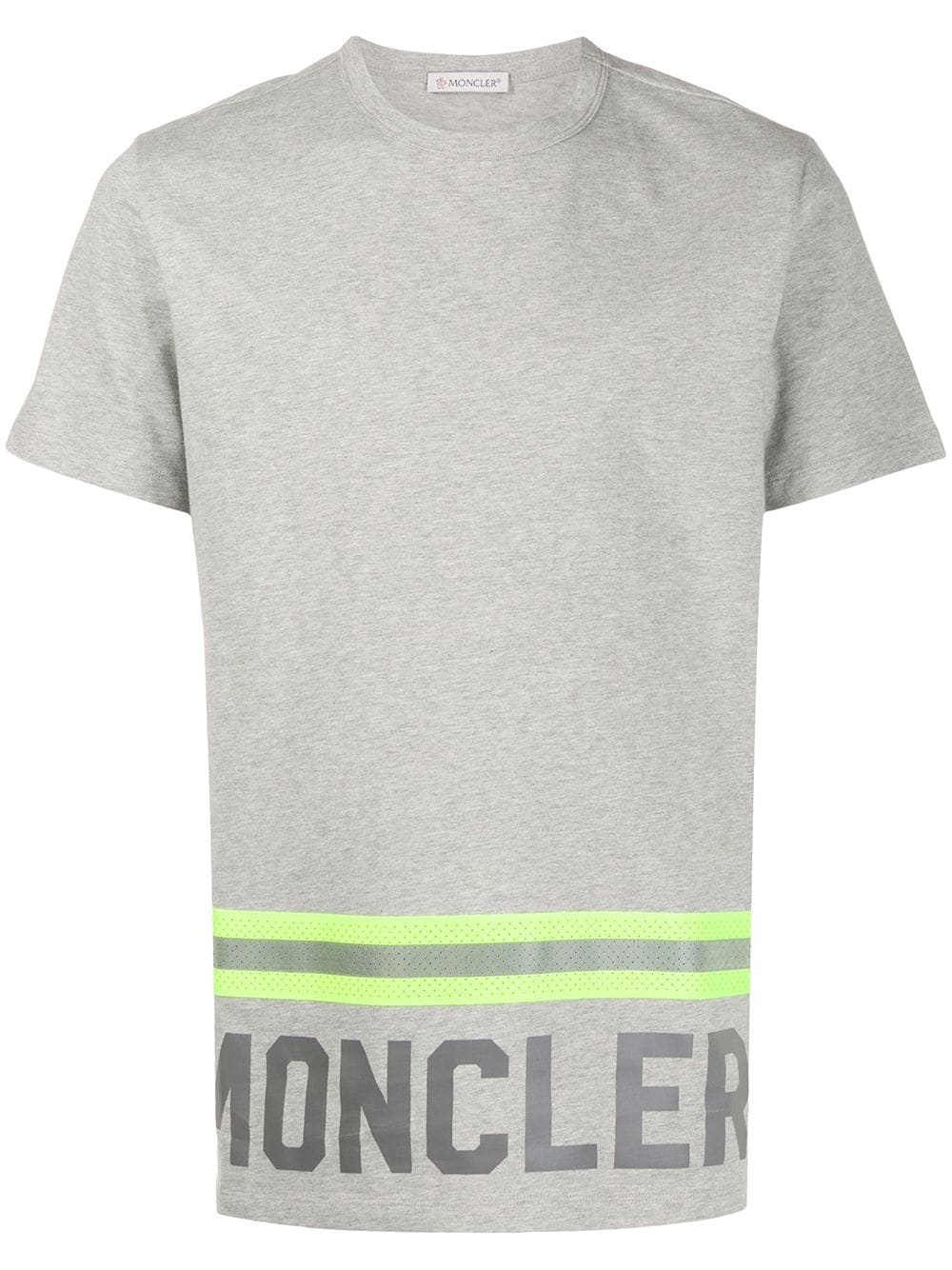 high vis logo print T-shirt - 1