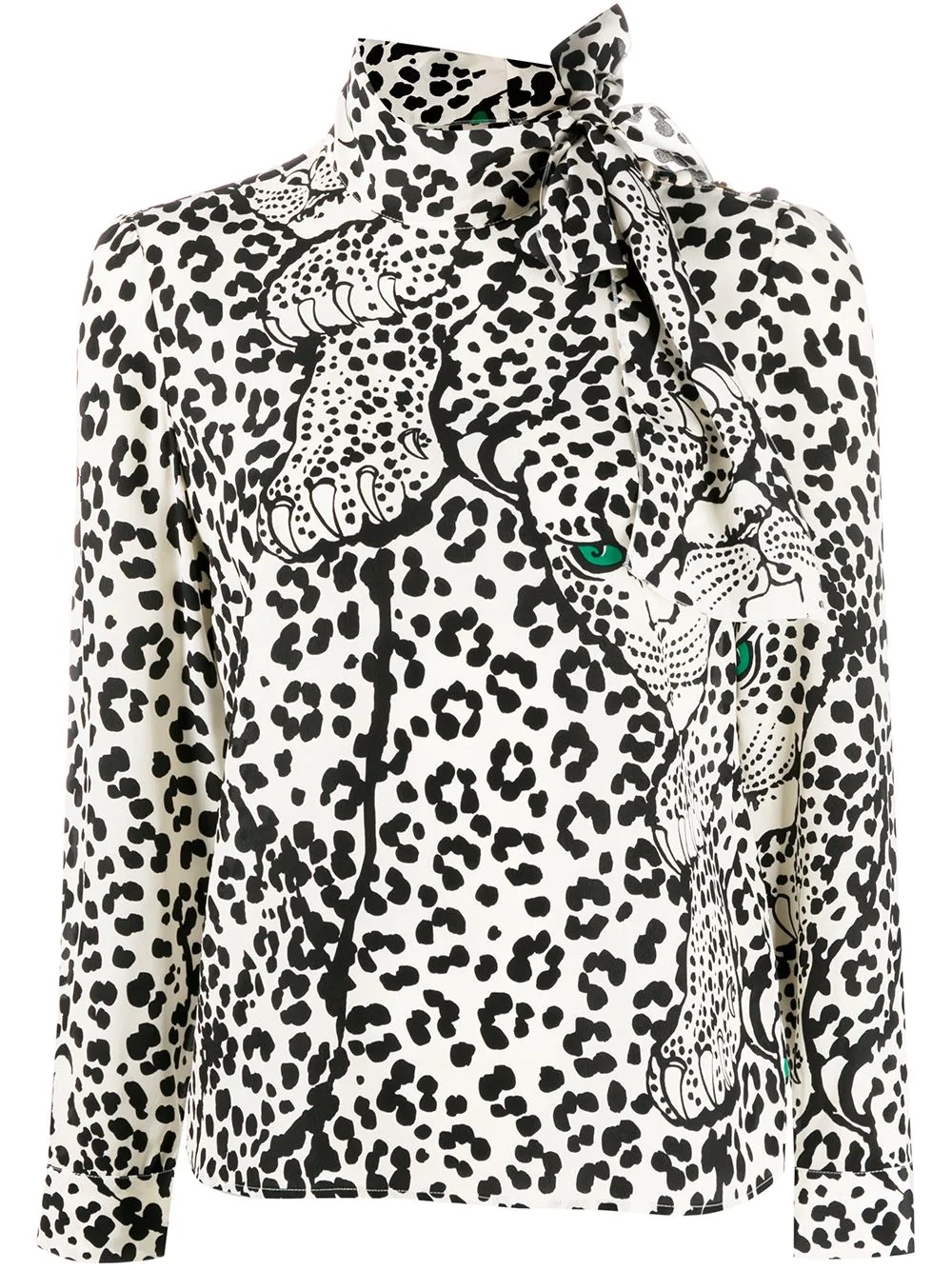 Leo panther print shirt - 1