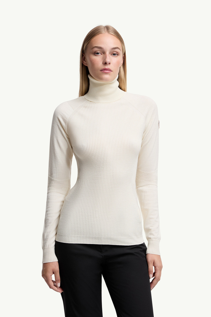 Wool Blend Turtleneck Sweater 3