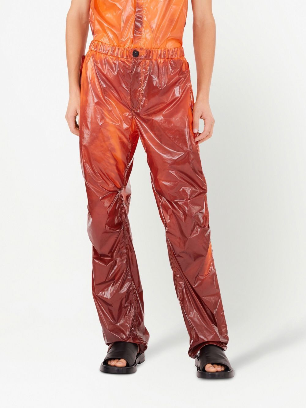 drawstring cargo pants - 3