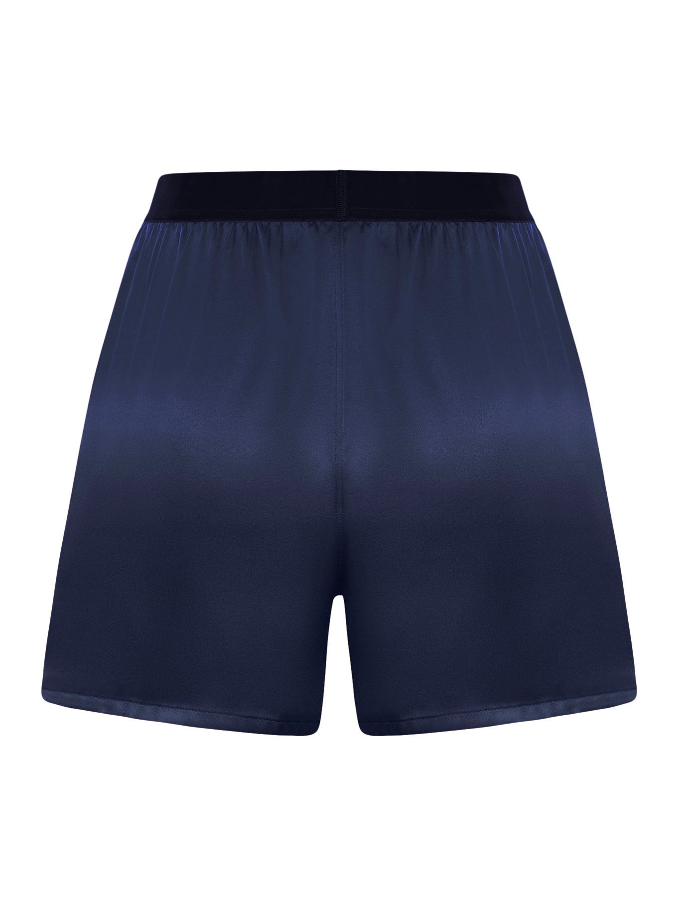 SHORTS IN STRETCH SILK SATIN - 2
