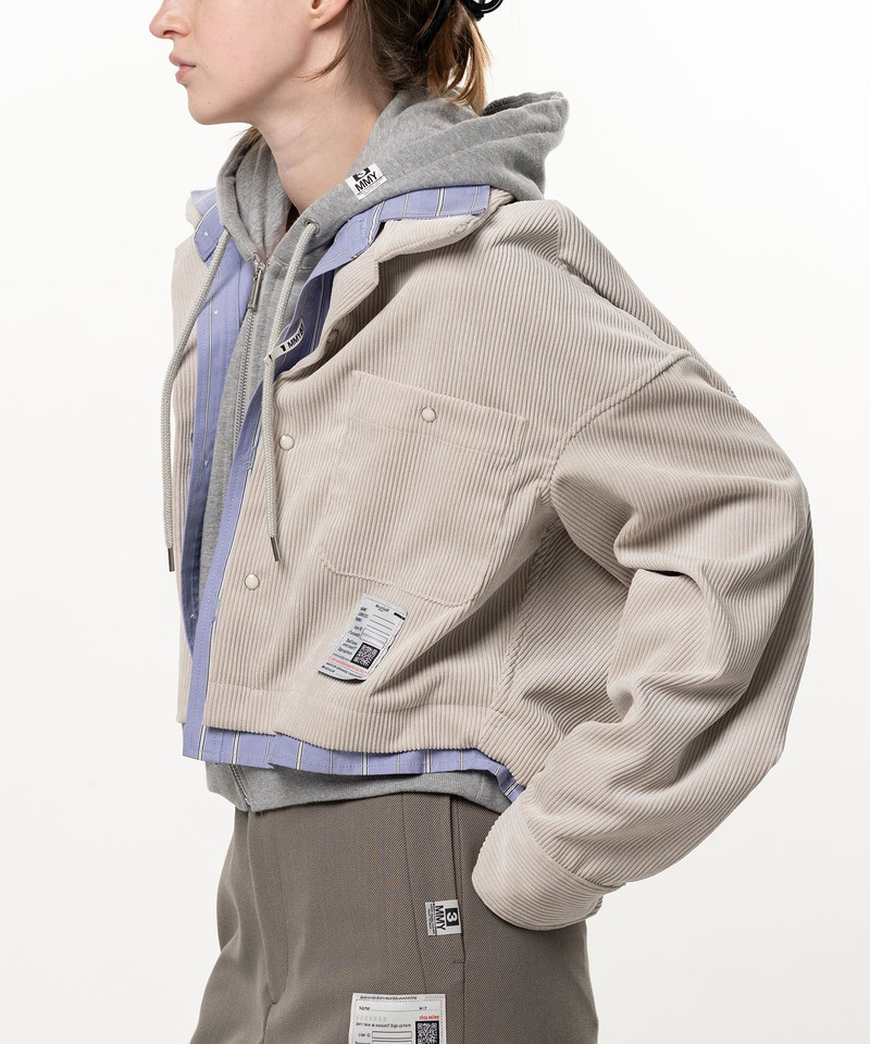 Cropped Triple Layered Shirt 8