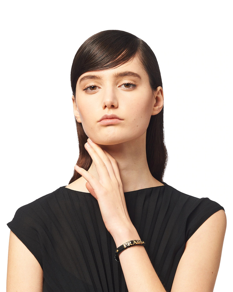 Prada Saffiano Leather Bracelet outlook
