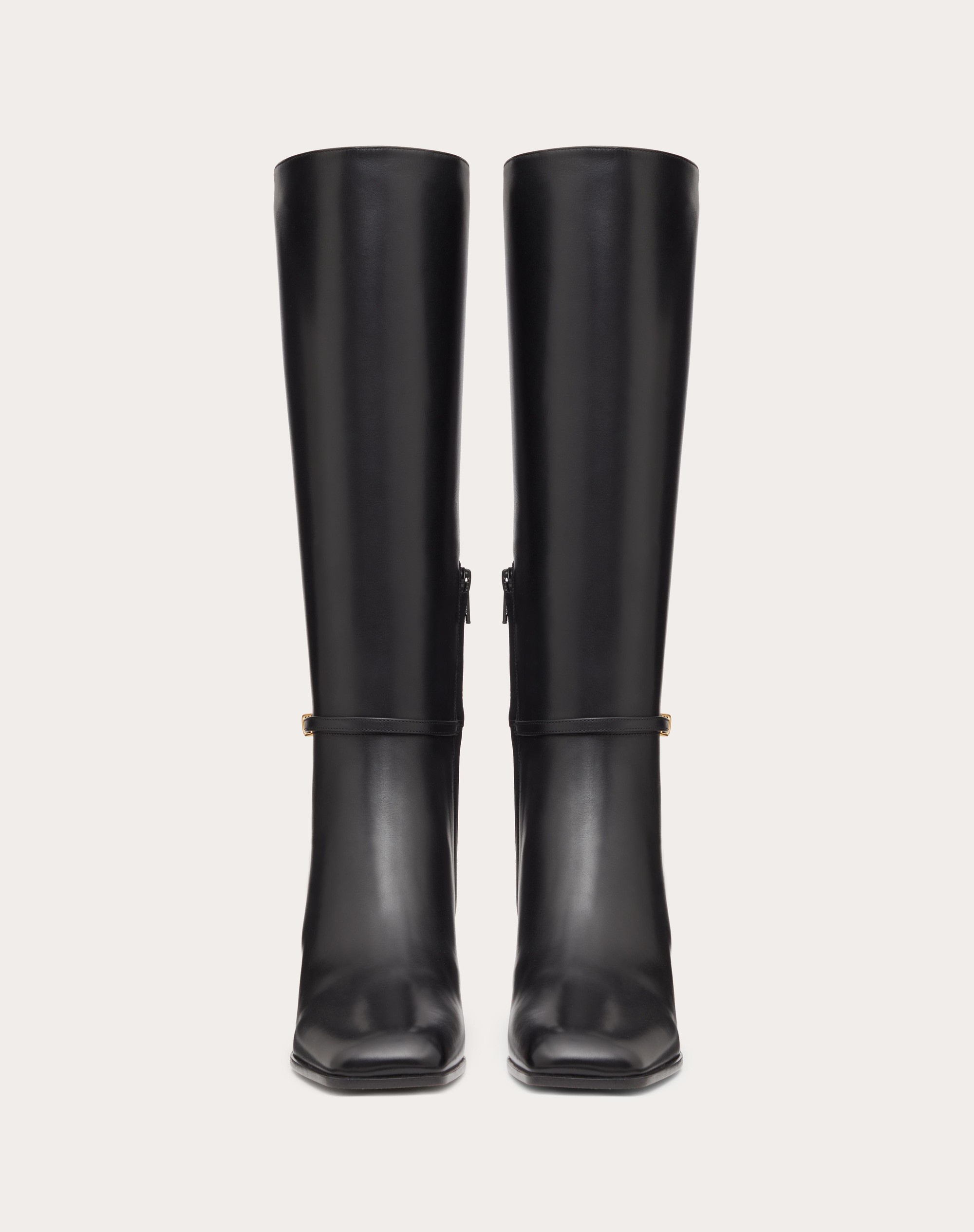 VALENTINO GARAVANI TAN-GO BOOT IN CALFSKIN LEATHER 60MM - 4