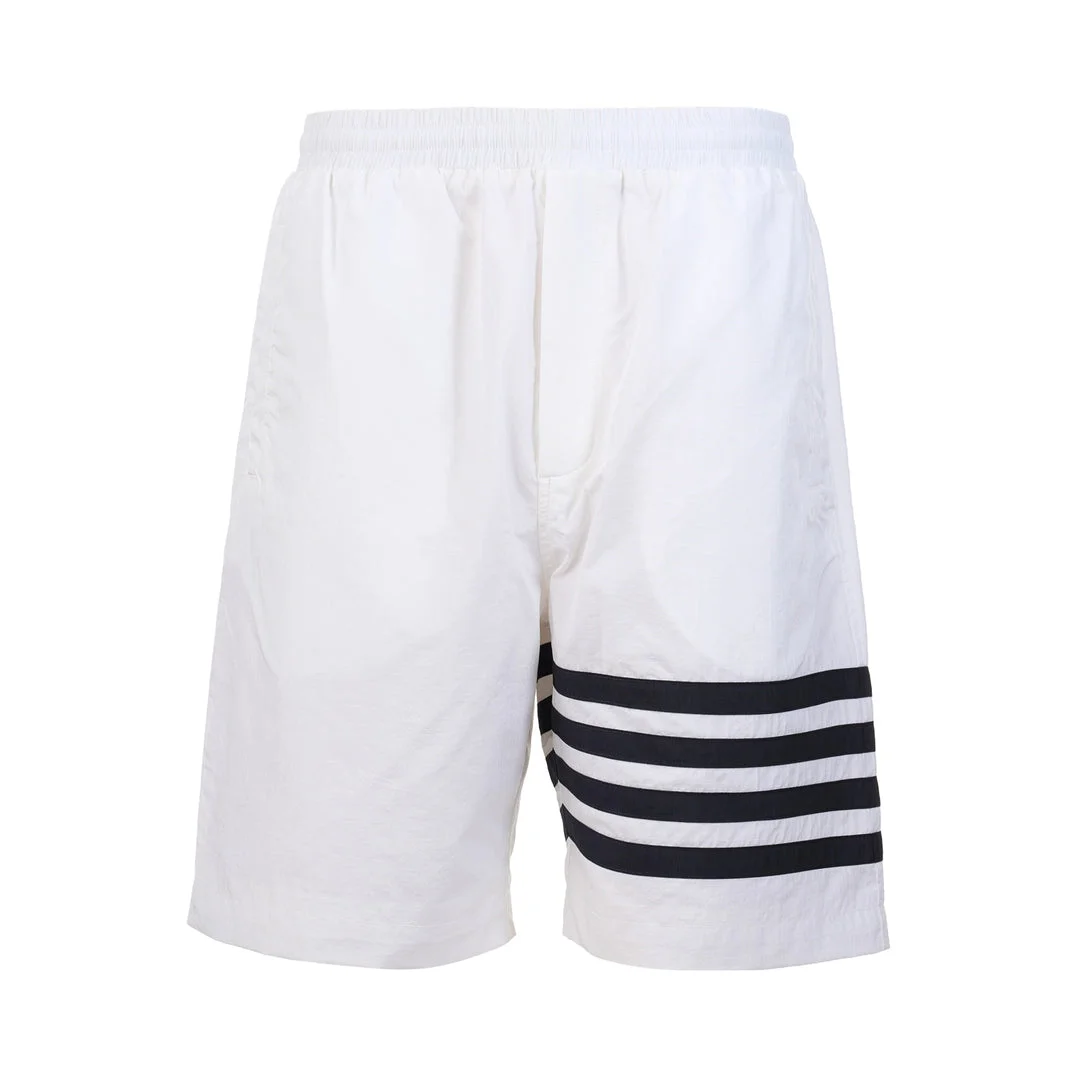 Drawcord Waist Track Shorts - 1