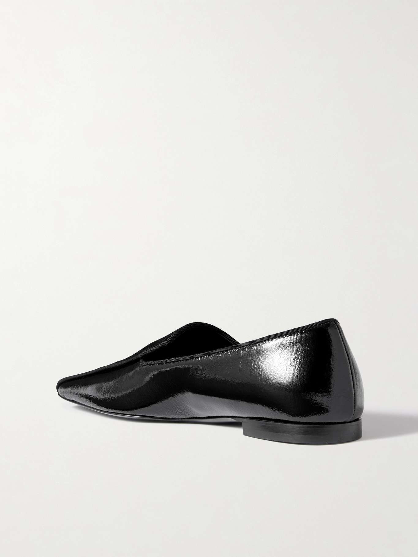 The Piped patent-leather loafers - 3