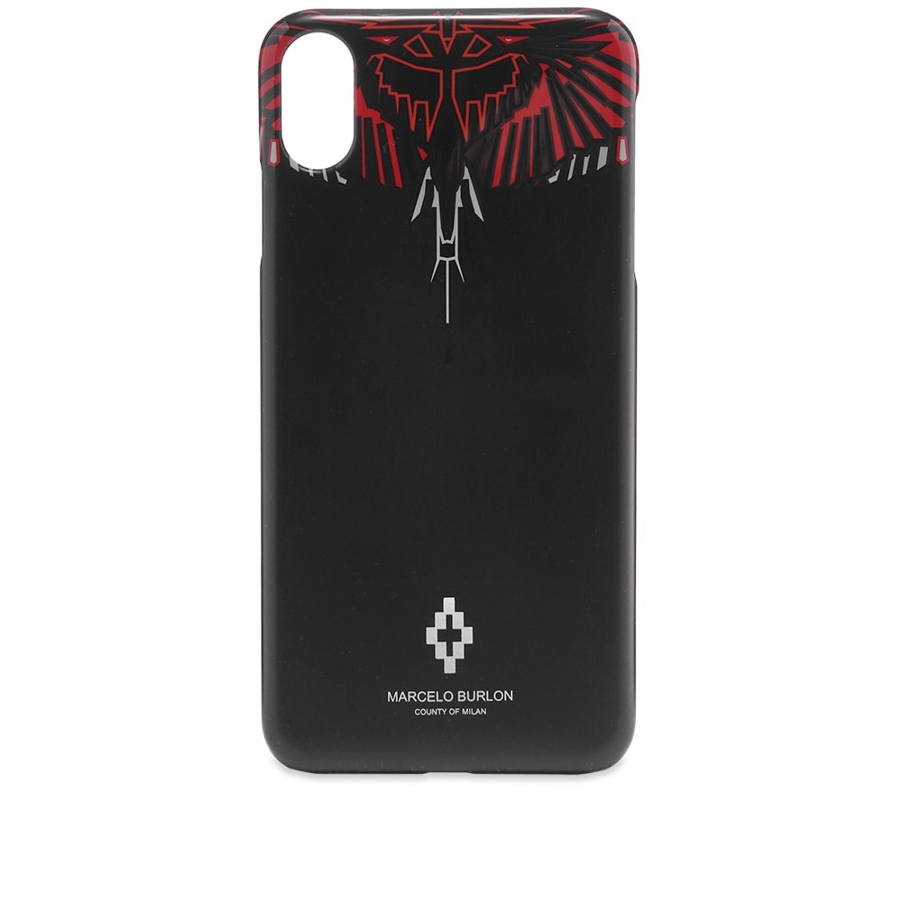 Marcelo Burlon Geometric Wings iPhone XS Max Case - 2