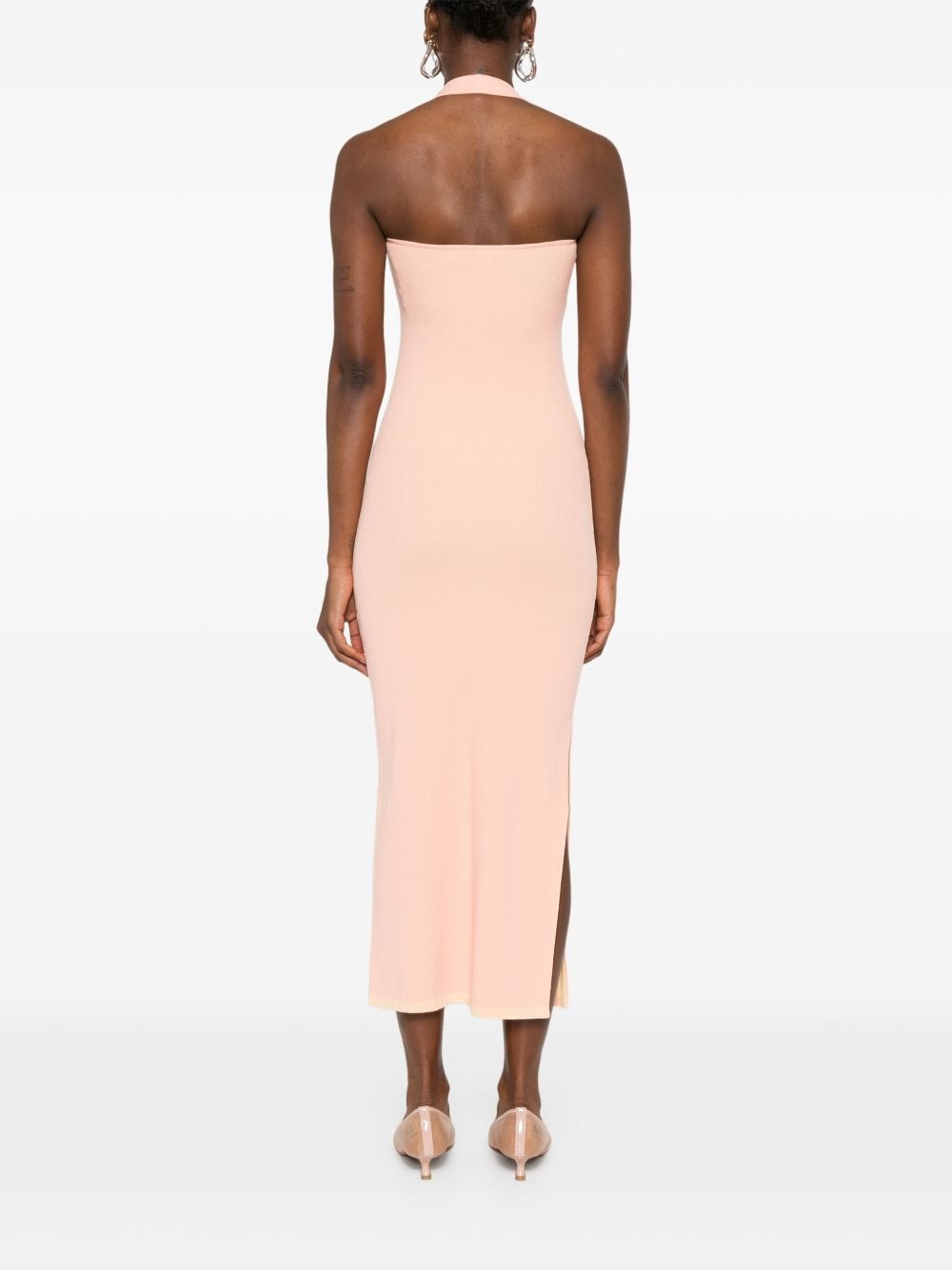 Anagram-motif maxi dress - 4