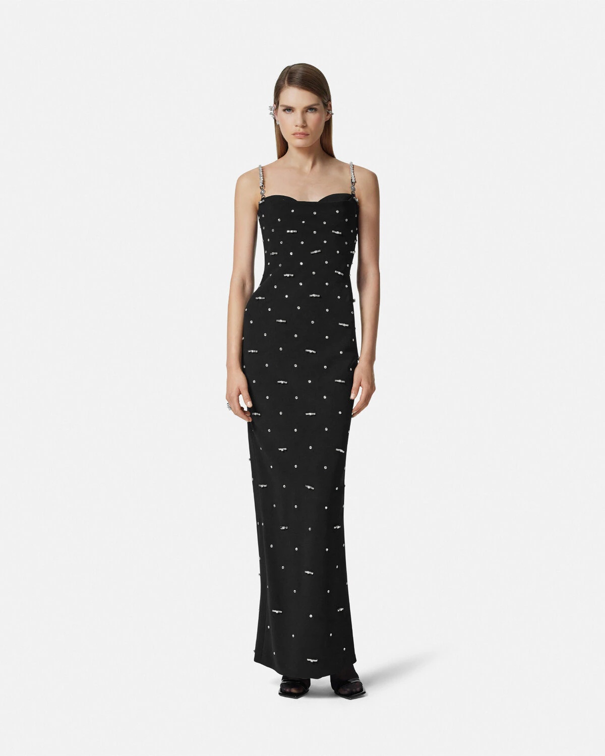 Cielo Stellato Silk Cady Gown - 2
