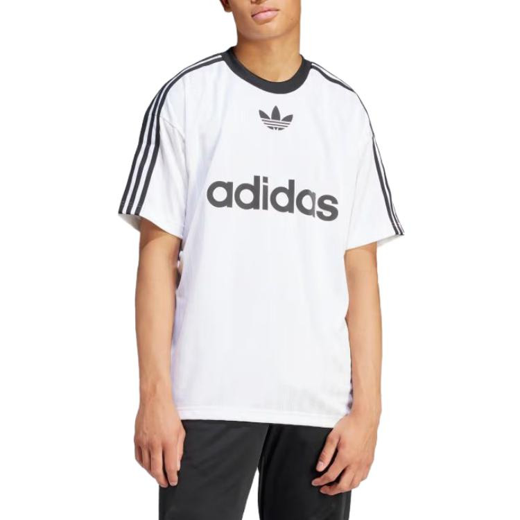 adidas Adicolor Tee 'White Black' IM9459 - 3