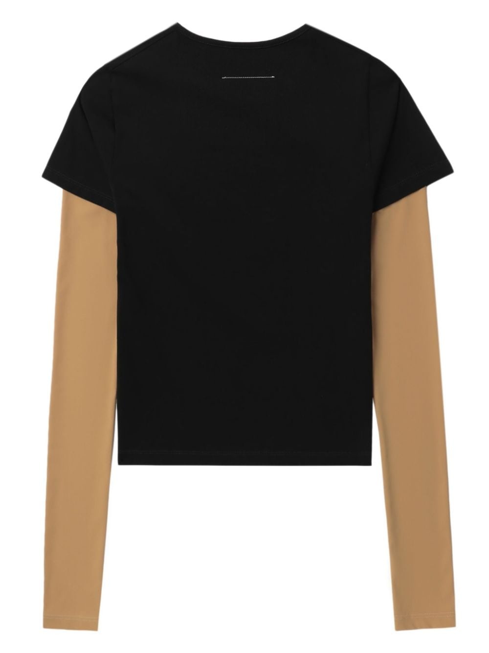 contrasting sleeves t-shirt - 6