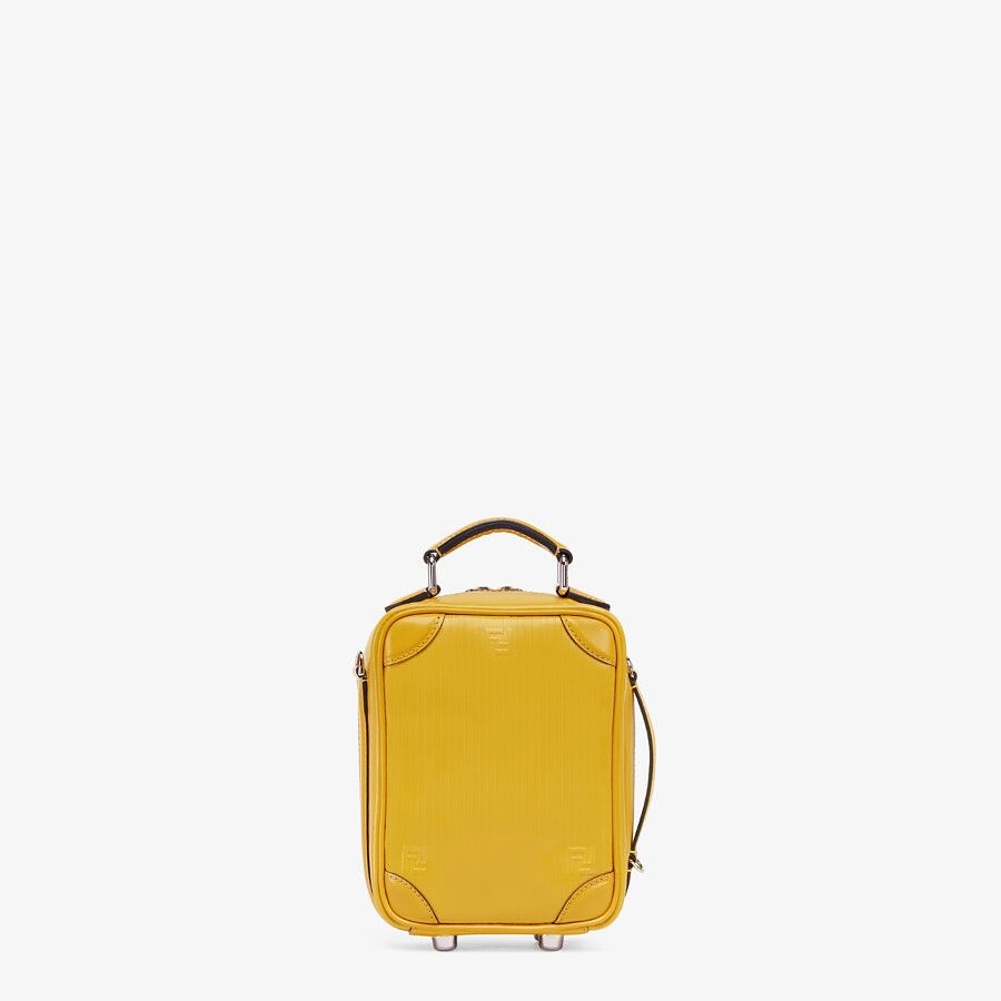 Yellow leather bag - 3