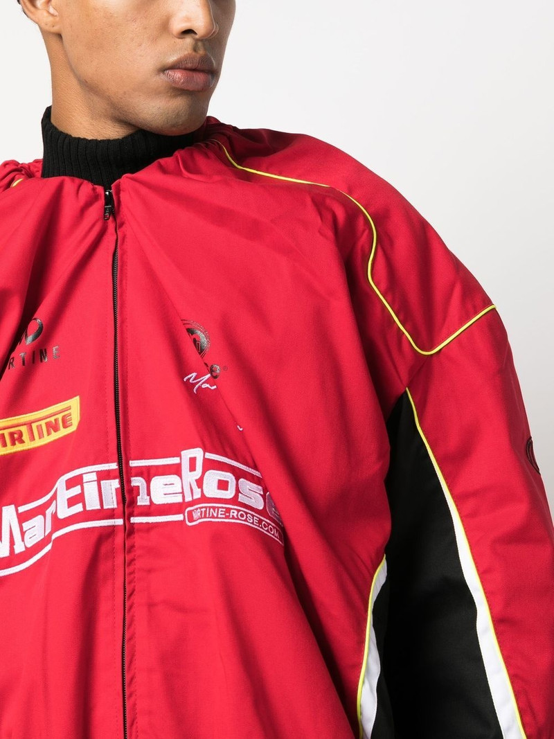 logo-print light-weight jacket 5