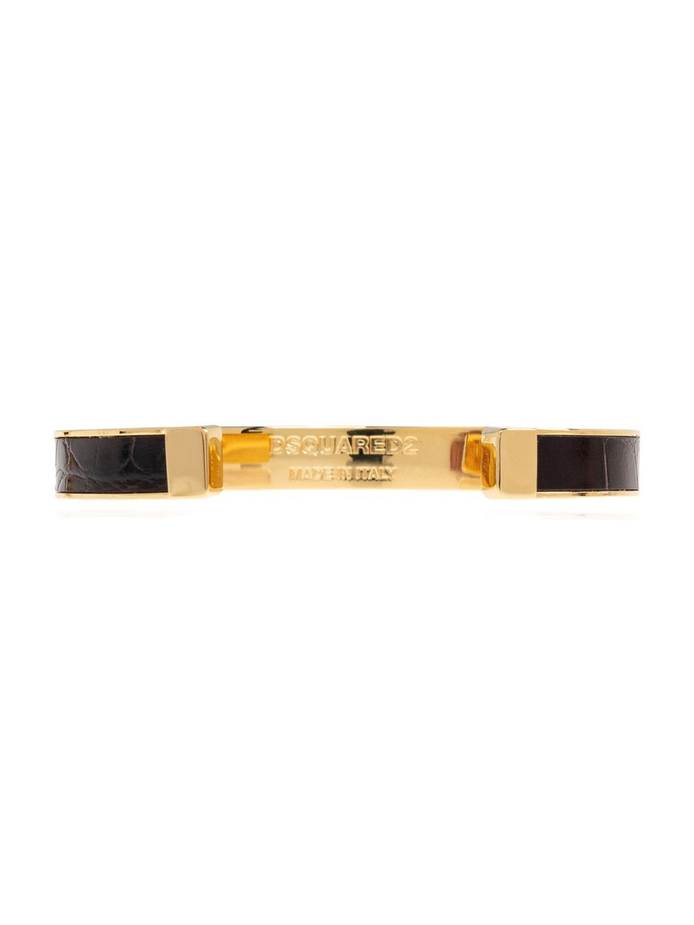 crocodile-effect bracelet - 4