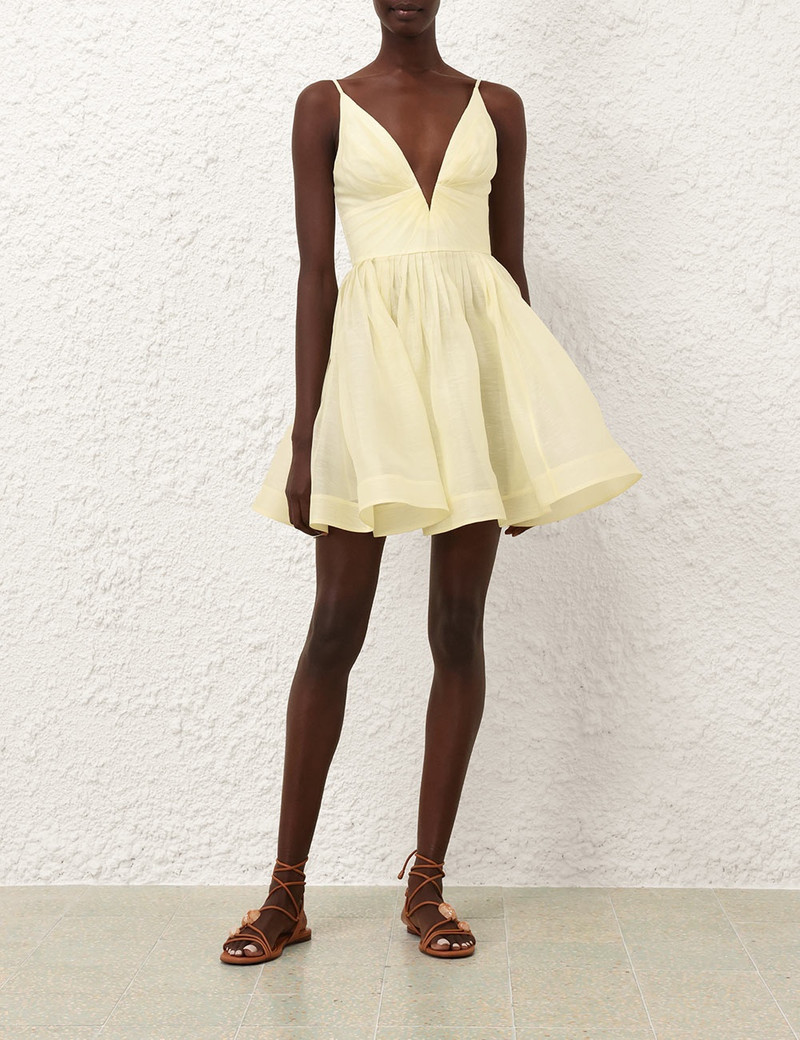 ILLUMINATE V NECK MINI DRESS 8