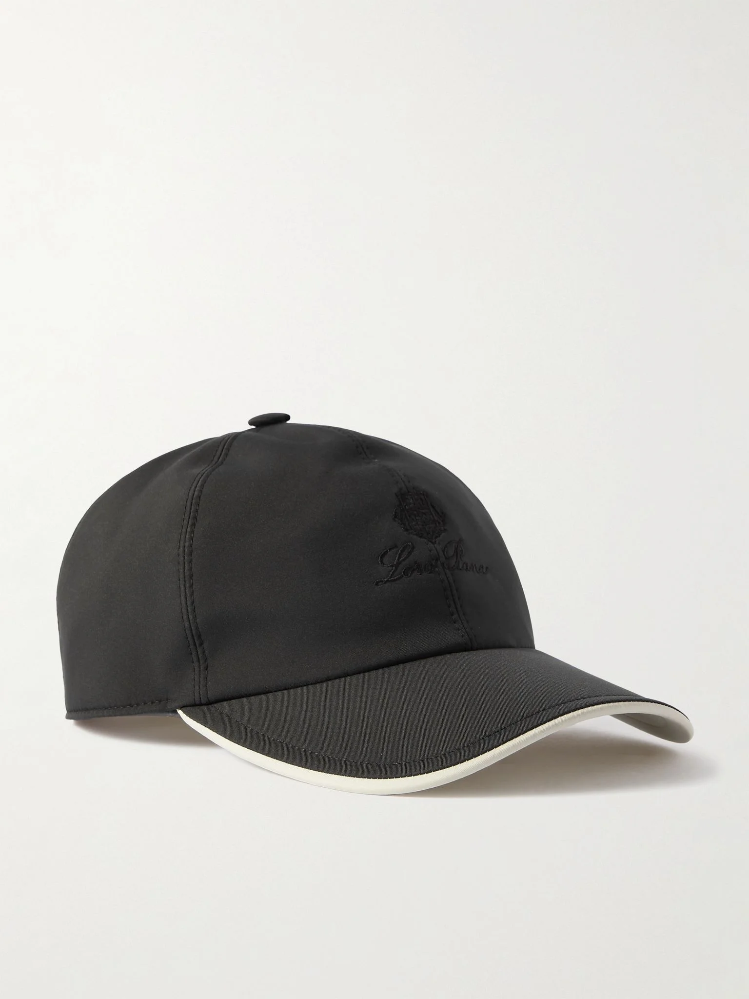 Logo-Embroidered Storm System® Shell Baseball Cap Black - 1