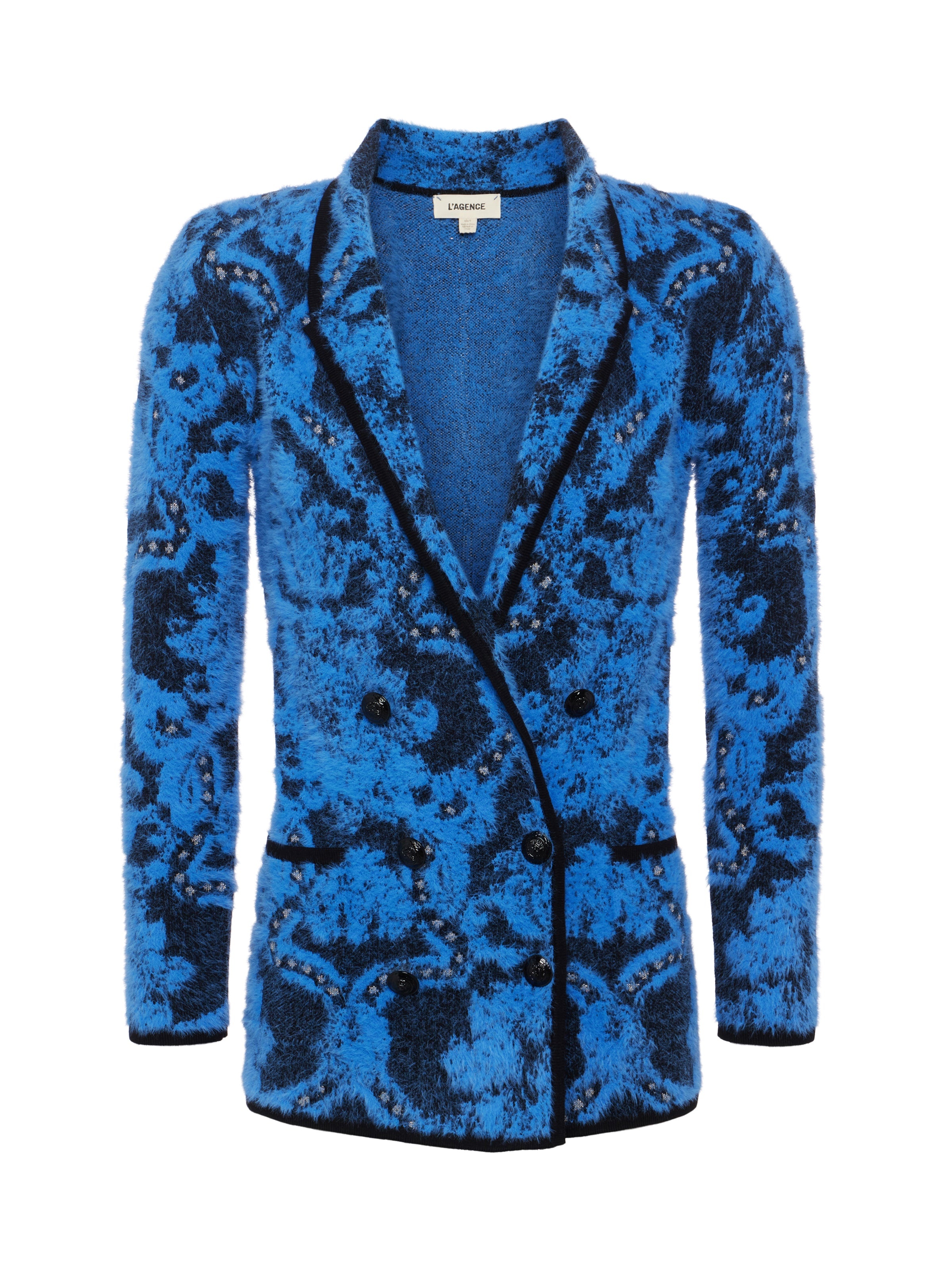 Eileen Jacquard Knit Blazer - 1
