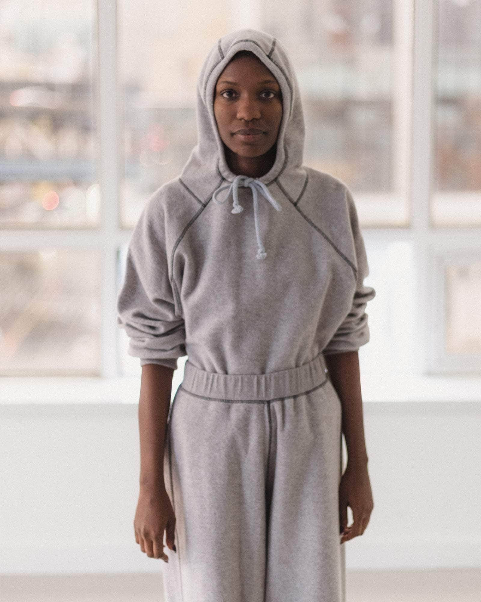 Fold Hoodie - Recycled Cotton Fleece - 5