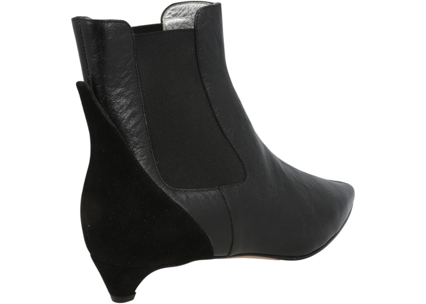 Givenchy Leather Chelsea Ankle Booties Black (Women's) - 3