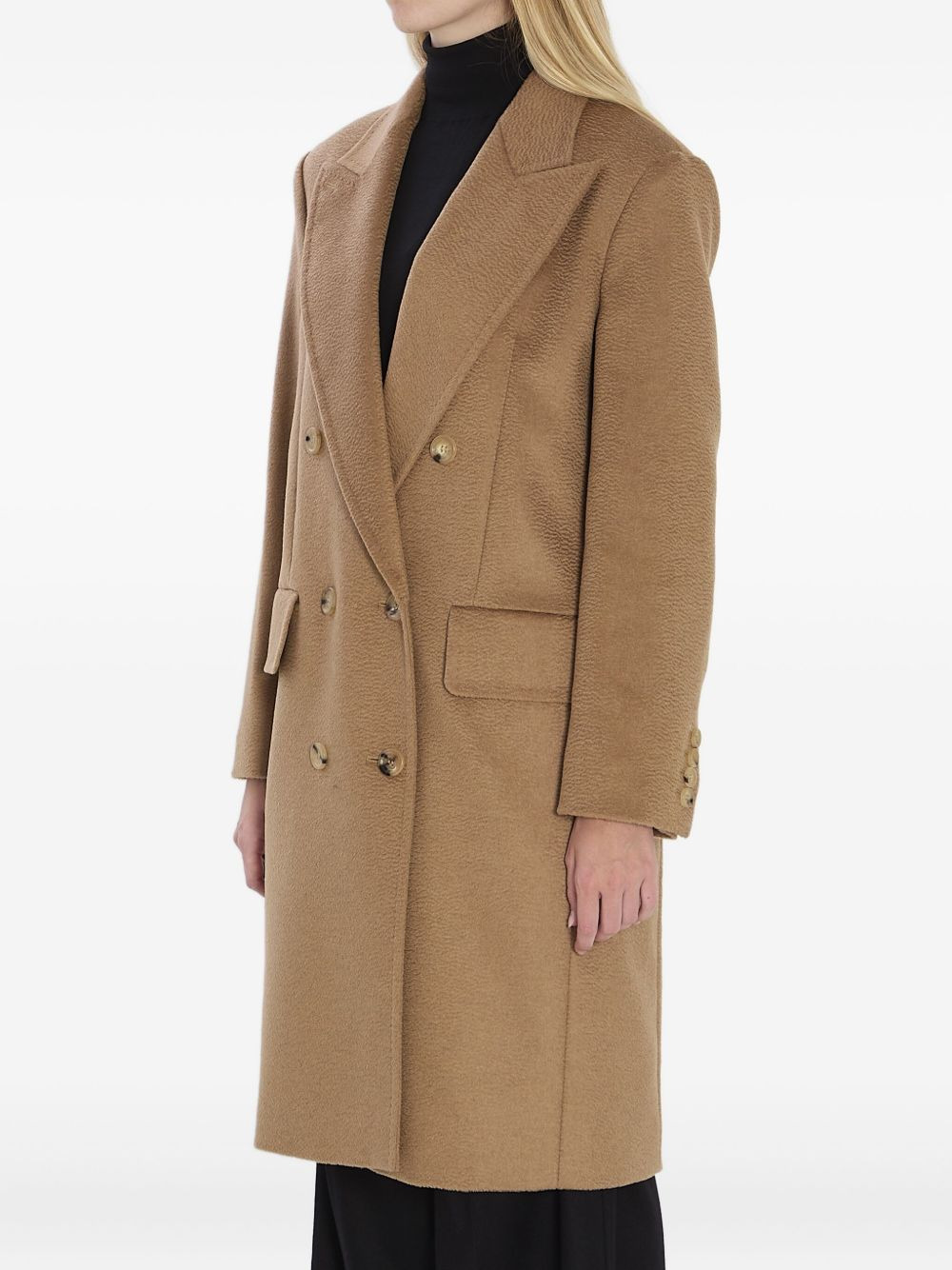 double-breasted coat - 2