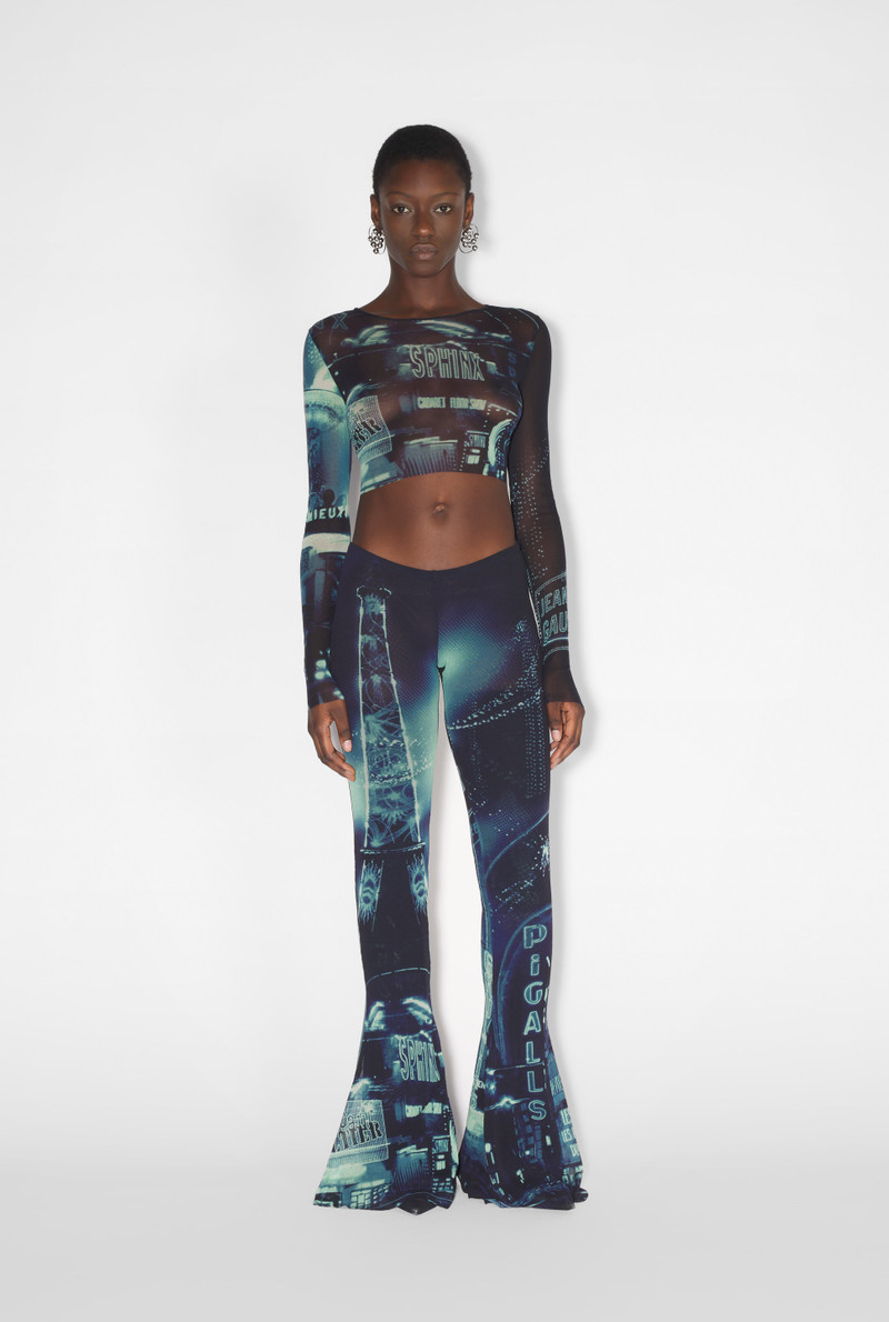 Jean Paul Gaultier THE BLUE PIGALLE CROP TOP outlook