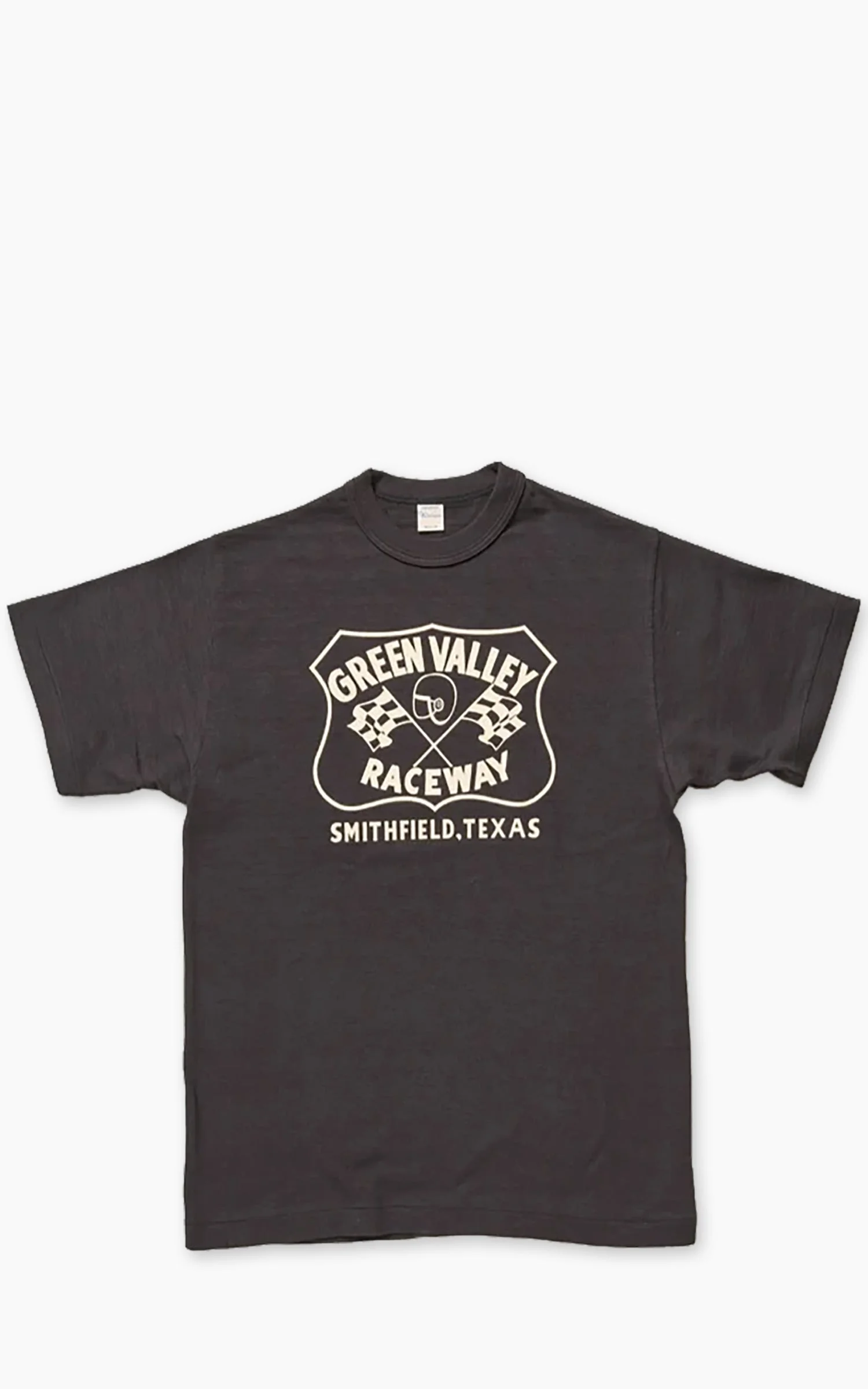 WAREHOUSE & CO. LOT 4601 GREEN VALLEY T-SHIRT SUMI BLACK - 1