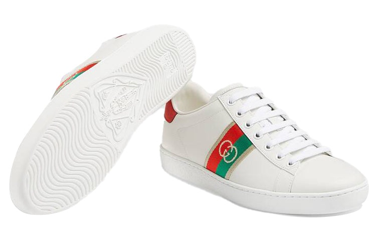 (WMNS) Gucci Ace 'Interlocking G - White' 645767-1XGM0-9063 - 6