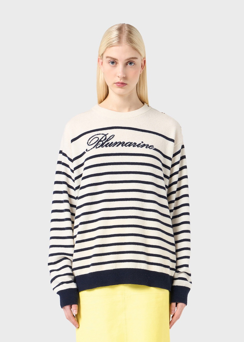 WOOL MARINIÈRE WITH LOGO 3