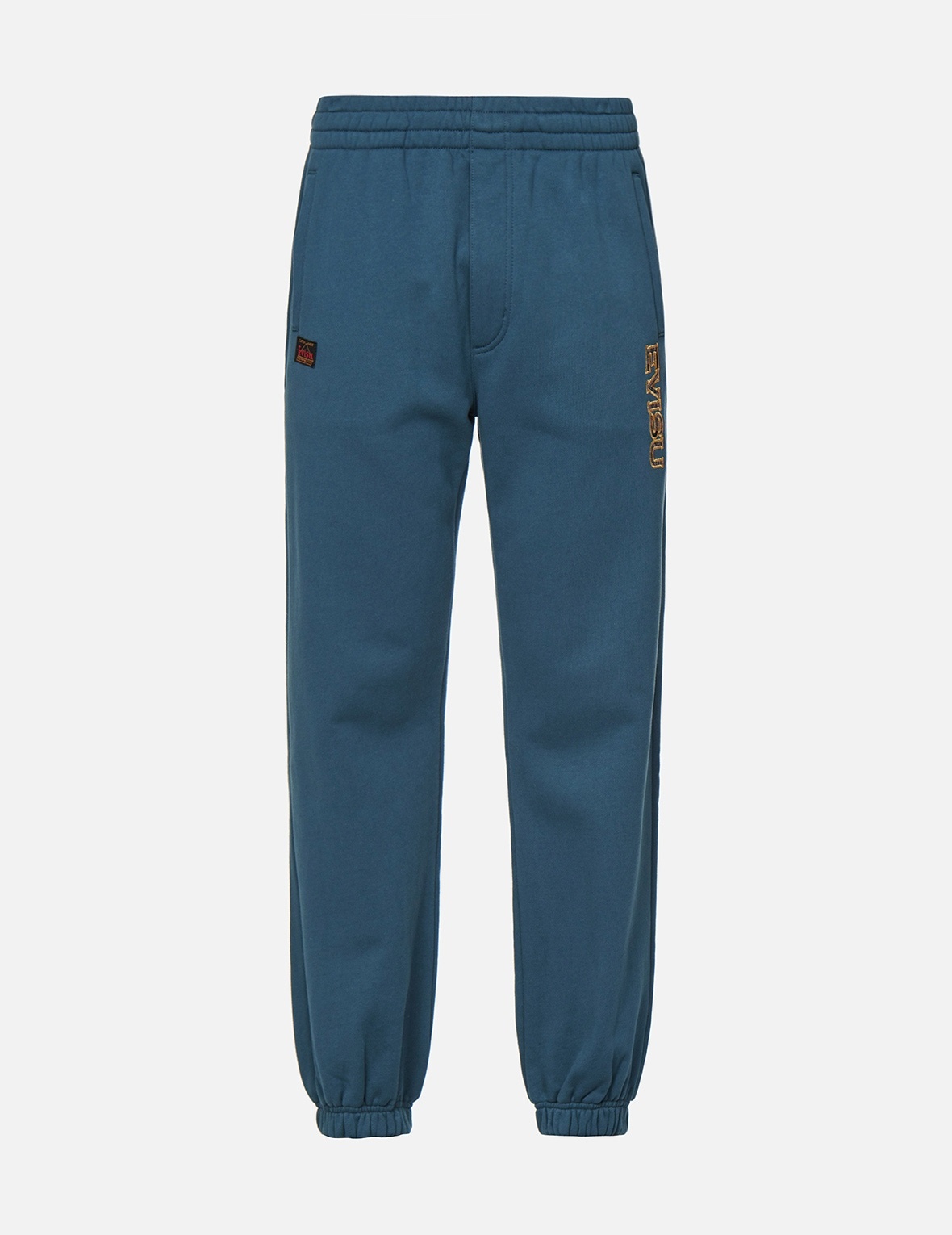 KAMON BROCADE APPLIQUÉ SWEATPANTS - 1