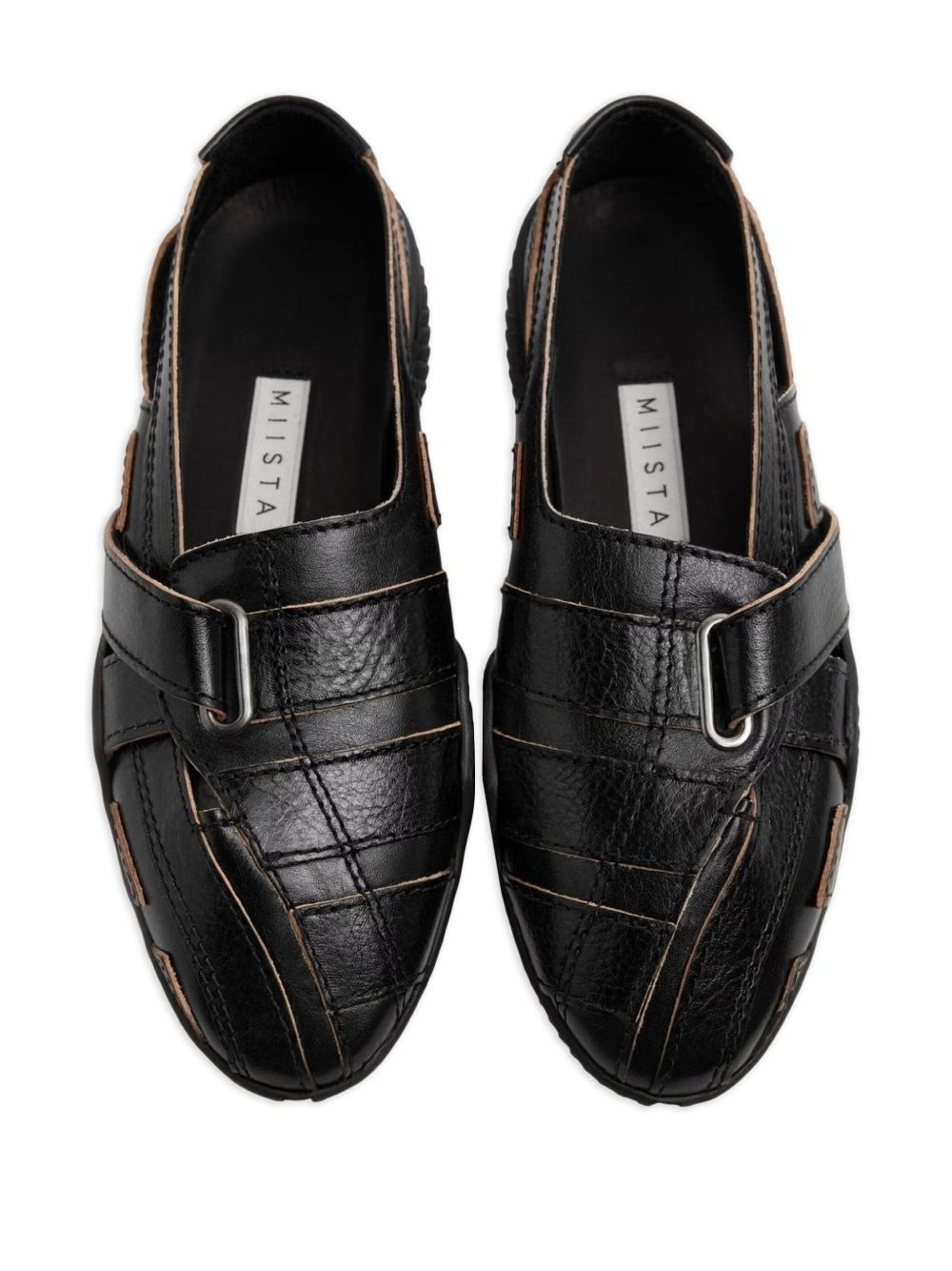 Loda leather ballet flats - 3
