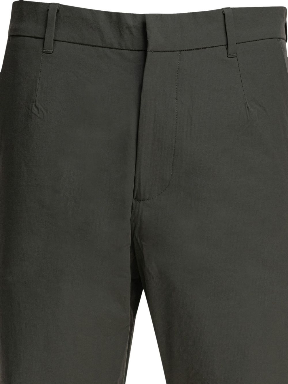 pocketed straight-leg trousers - 3