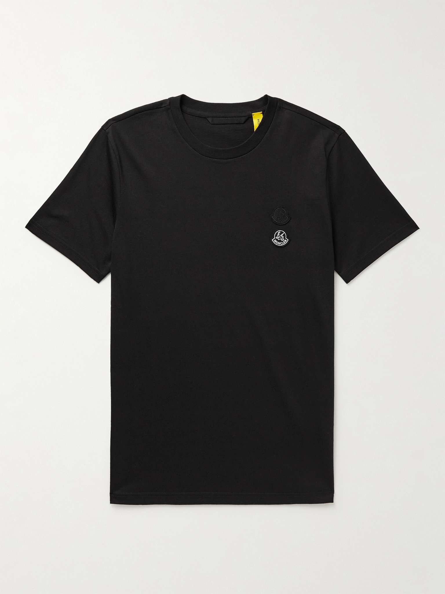 2 Moncler 1952 Logo-Appliquéd Cotton-Jersey T-Shirt - 1