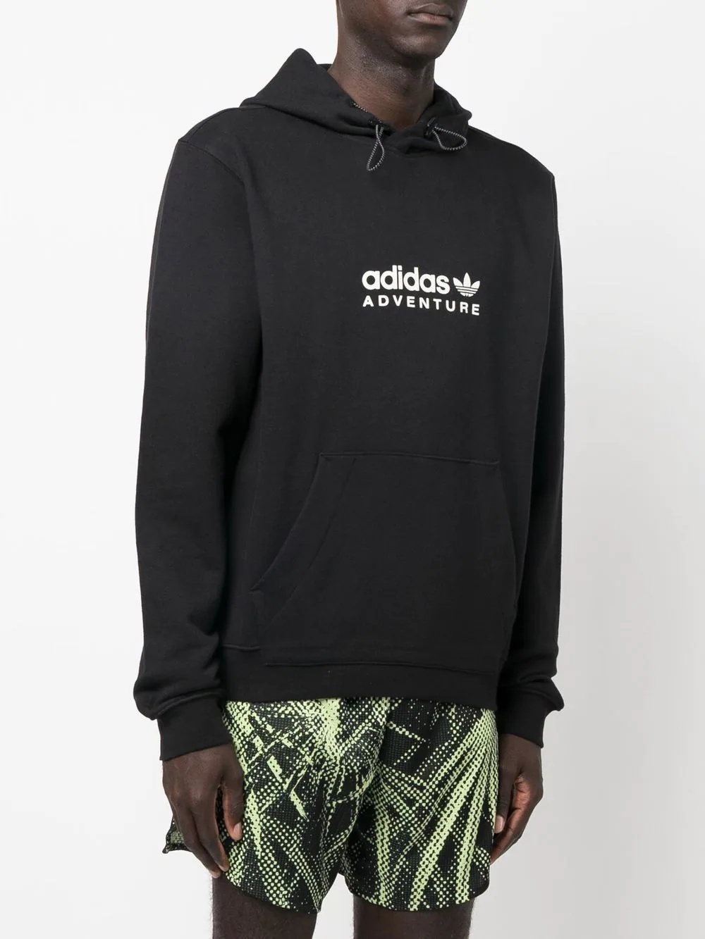 logo-print hoodie - 3