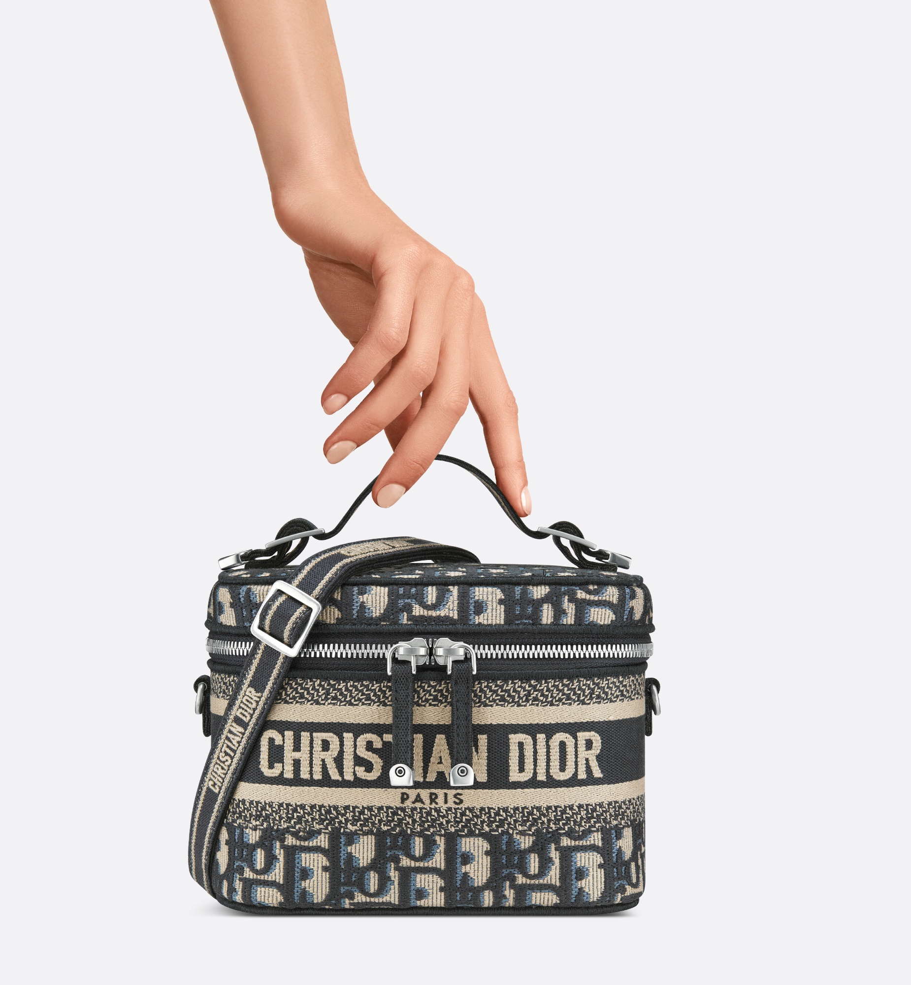 Small DiorTravel Vanity Case with Shoulder Strap - 8