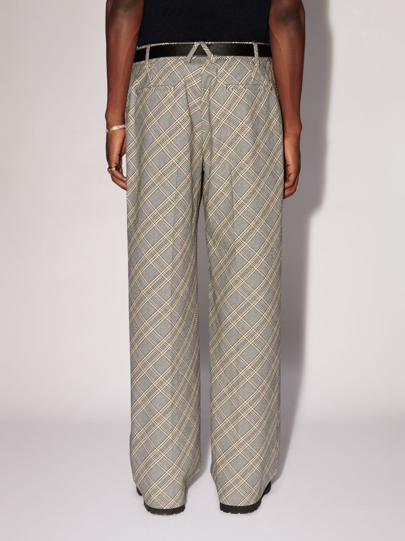 Check Trousers - 4