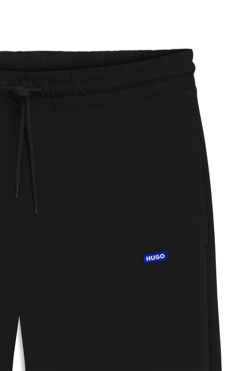 COTTON-TERRY SWEATPANTS WITH LOGO PATCH 6