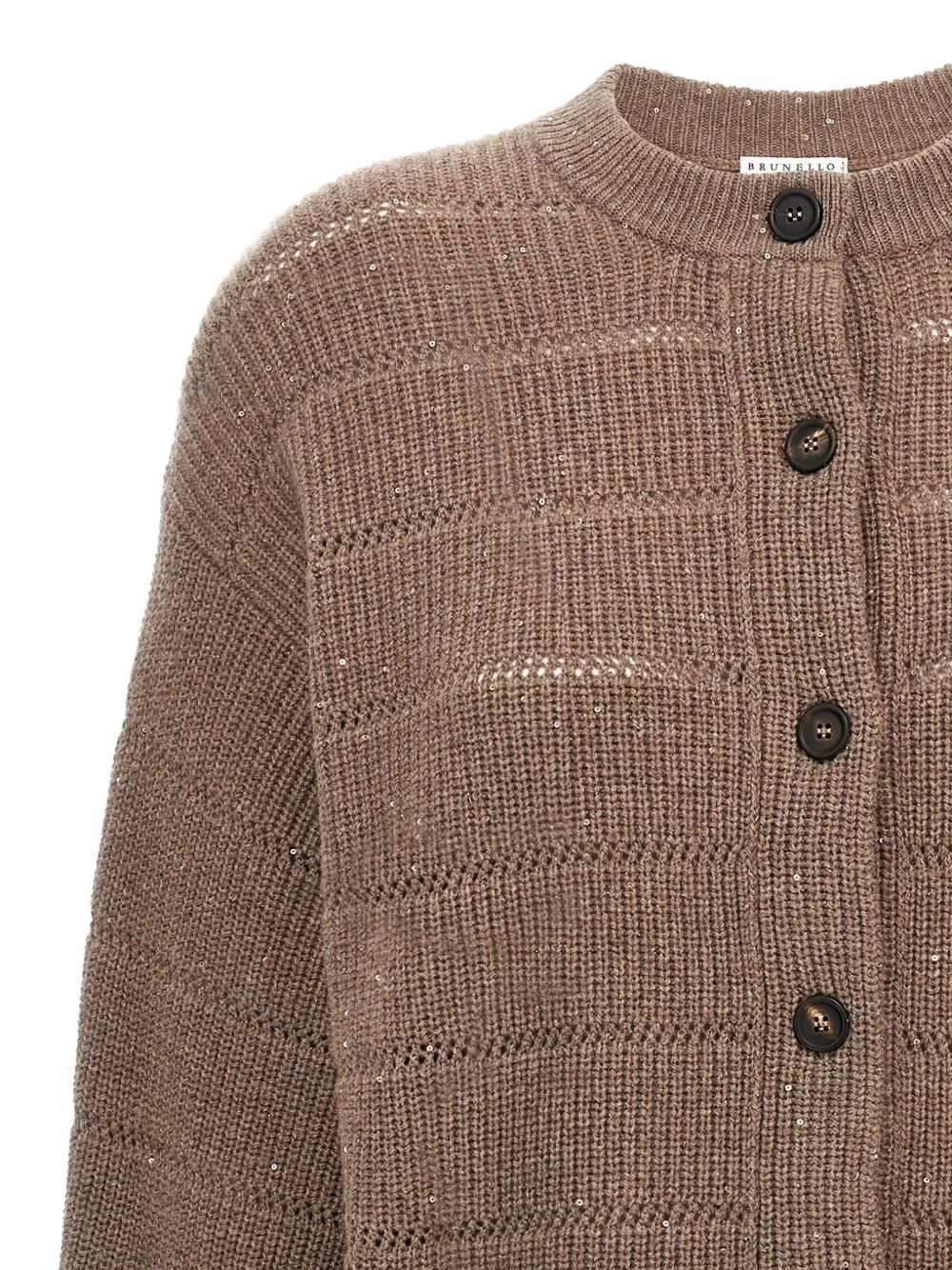 ribbed cardigan - 4