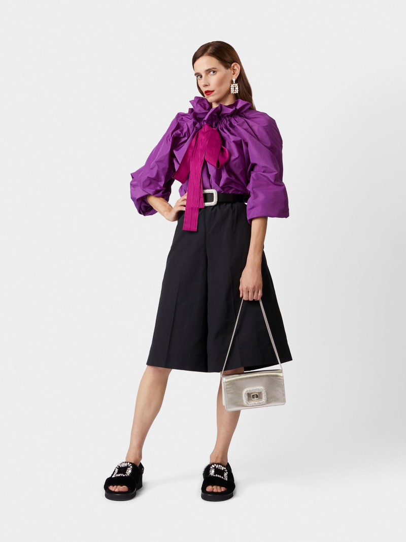 Viv' Choc Jewel Mini Bag in Leather 8