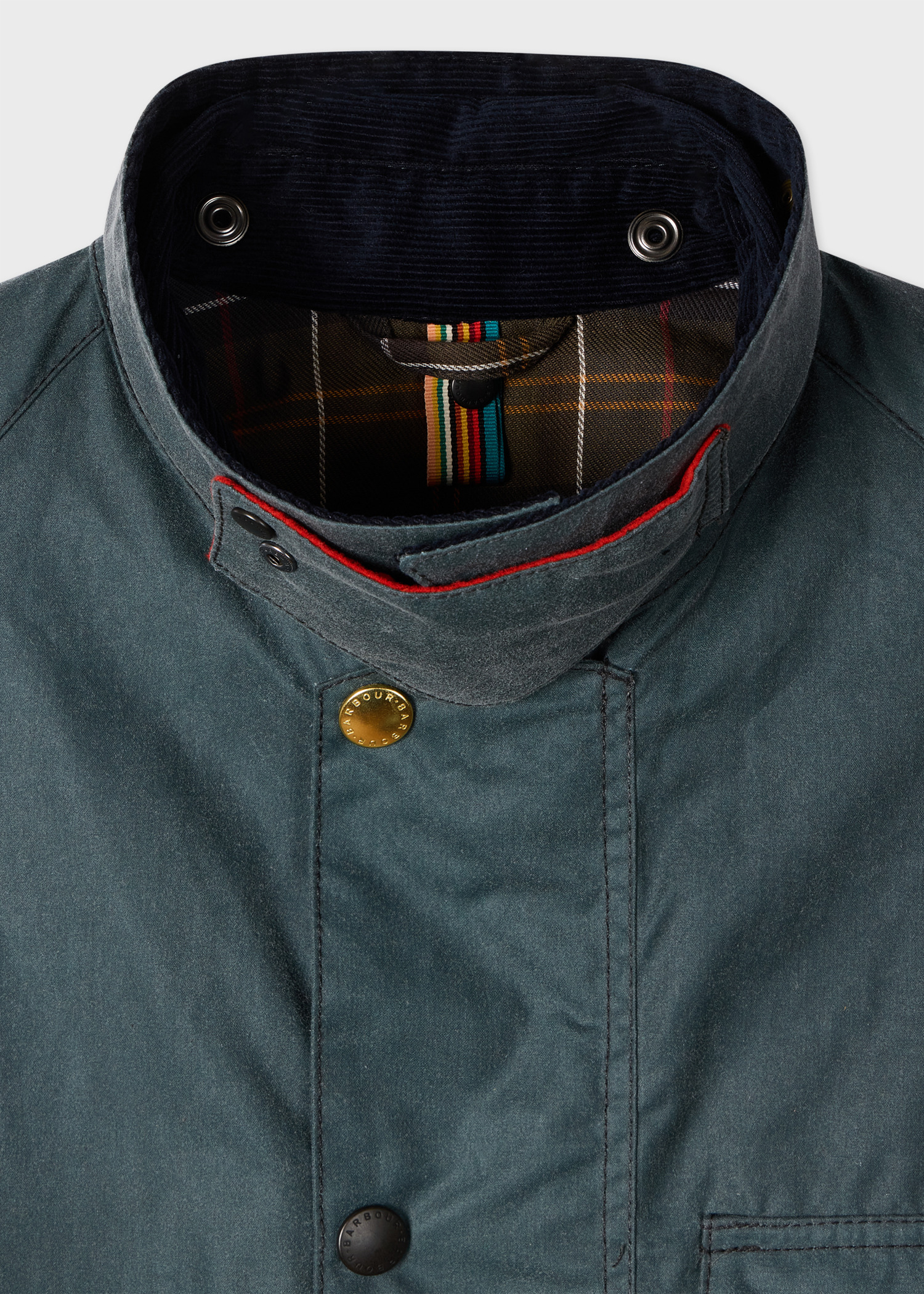Paul Smith loves Barbour - Slate Transport Wax Jacket - 2
