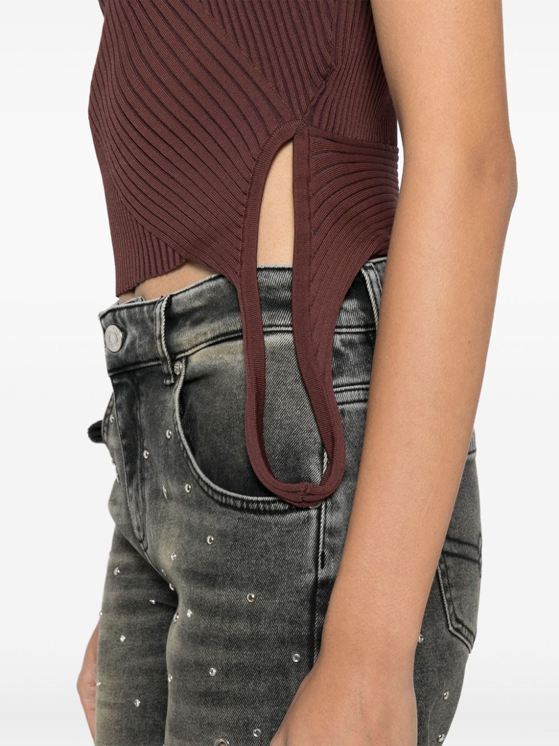 cut-out knitted top 5