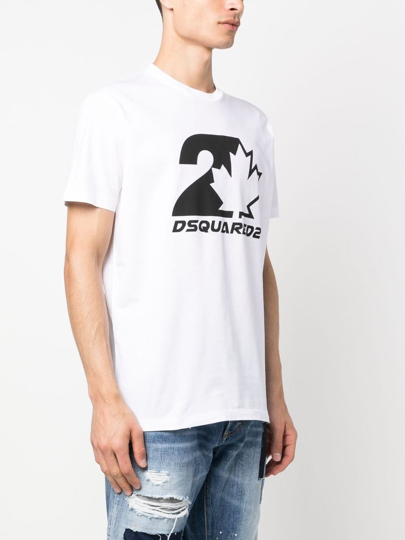 logo-print cotton T-shirt 3