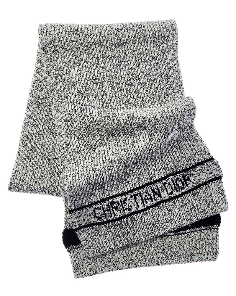 Dior Dior Wool & Cashmere-Blend Scarf outlook