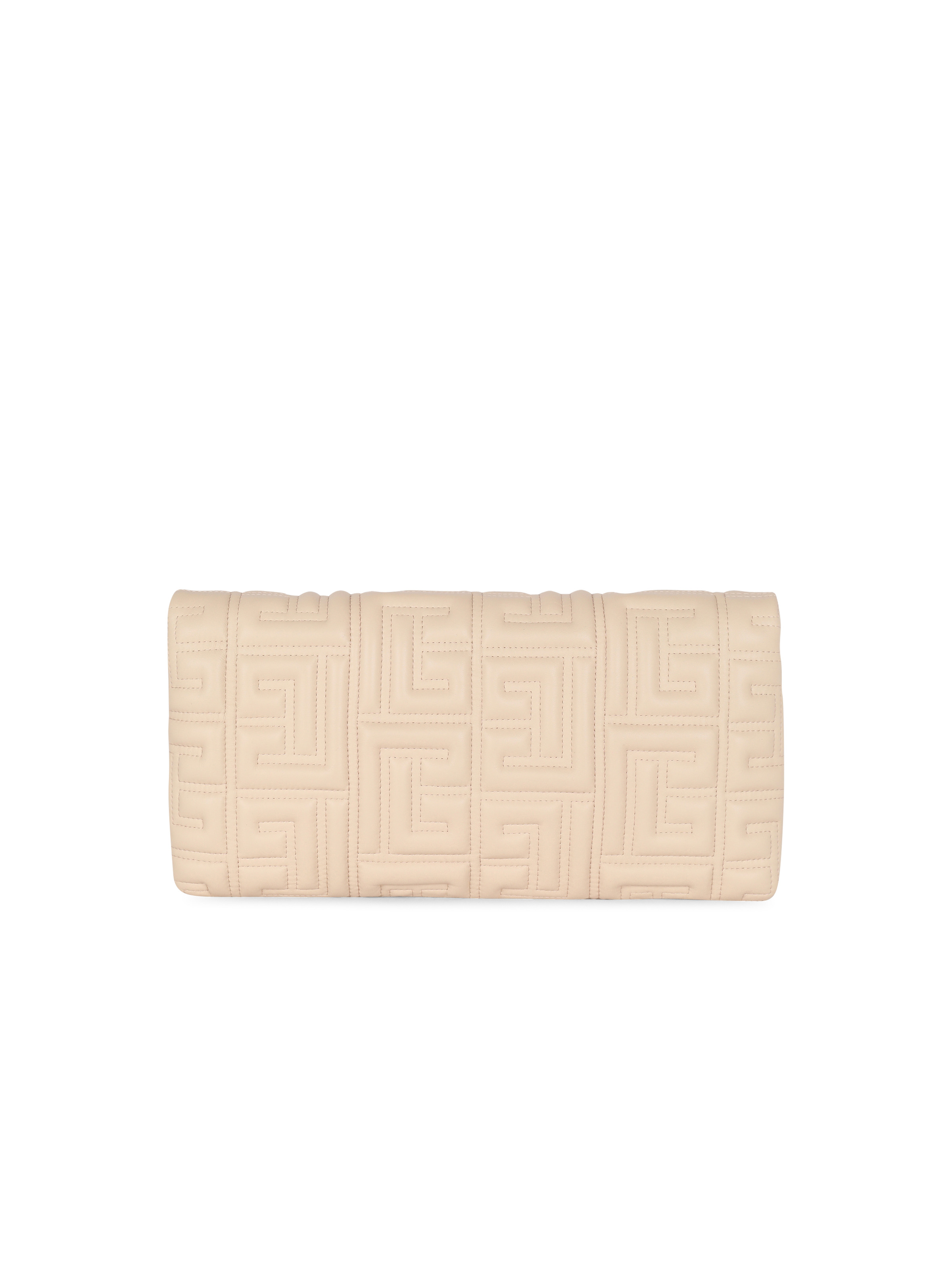 1945 Soft quilted leather clutch bag - 4