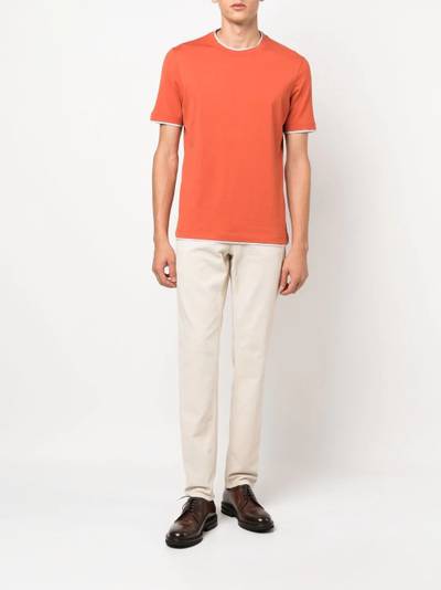 Brunello Cucinelli round neck short-sleeved T-shirt outlook