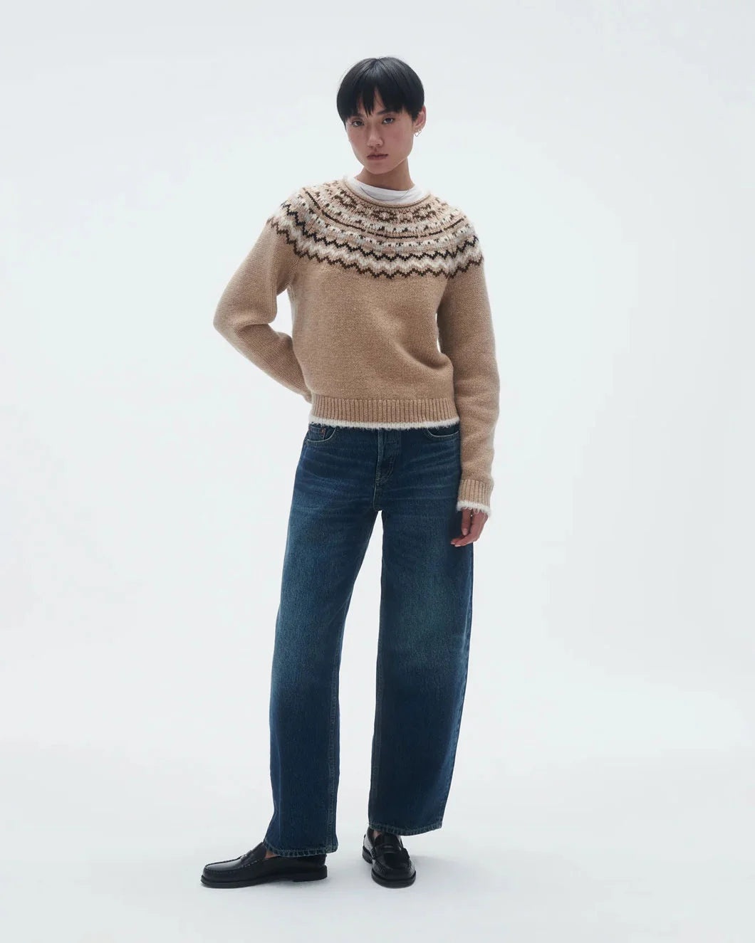 CHALET CREW IN CASHMERE BLEND - 2