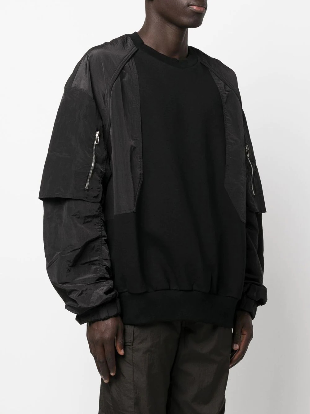 long-sleeve crew-neck sweatshirt - 4